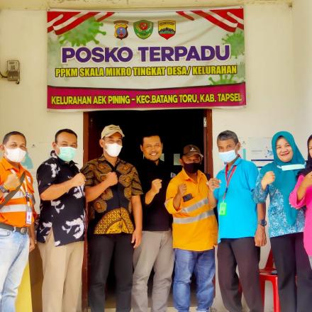 Album : Kunjungan camat Batangtoru ke ktr lurah aekpining